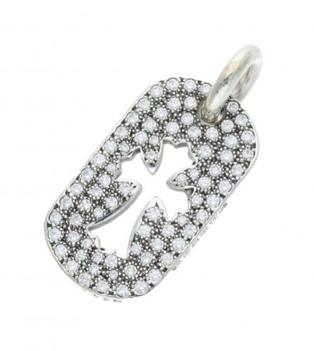 Chrome Hearts Cross Dog TAG Pendat