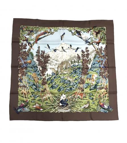 HERMES SILK SCARF 90 SICHUAN