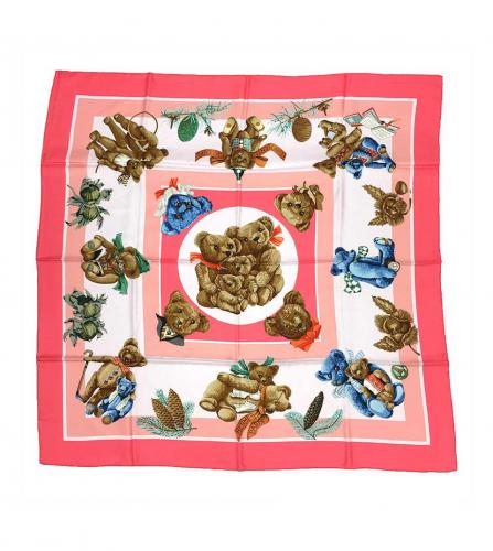 HERMES SILK SCARF 90 CONFIDENTS DES COEURS