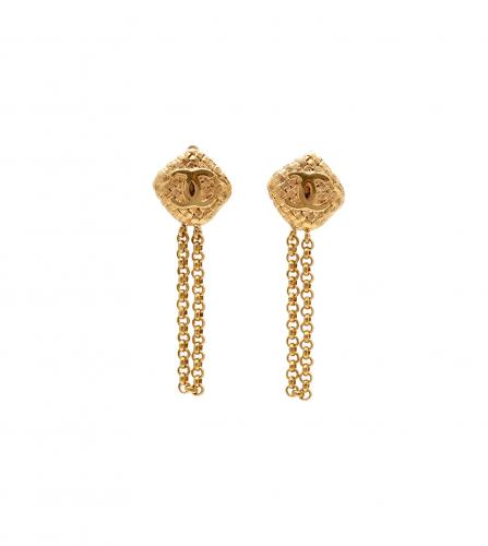 CHANEL CLIP-ON EARRINGS