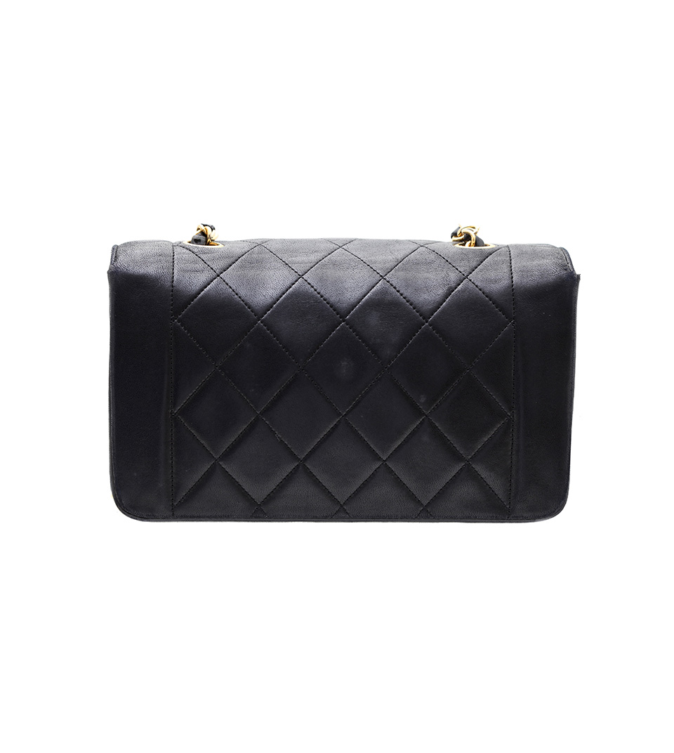 Chanel Flap Bag with Chunky Chain Strap Large 22S Lambskin Black in  Lambskin Leather with Goldtone  US