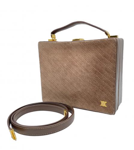 CELINE BROWN SQUARE BAG