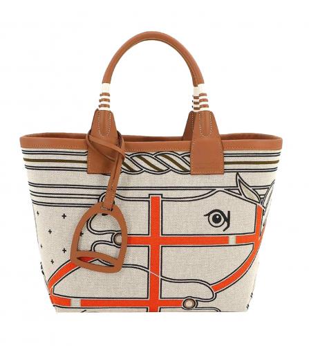 HERMES STEEPLE 25 CANVAS SWIFT