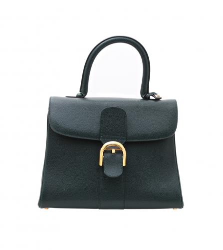 DELVAUX GREEN HANDBAG