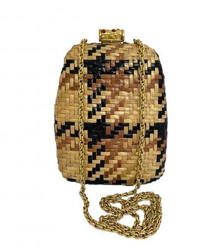 RODO RATTAN SHOULDER BAG