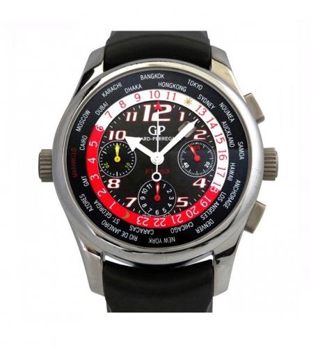 GIRARD-PERREGAUX WORLD TIME CHRONOGRAPH WATCH