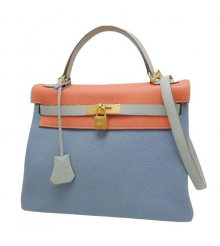 HERMES KELLY 32 TAURILLON CLEMENCE MULTI COLOR