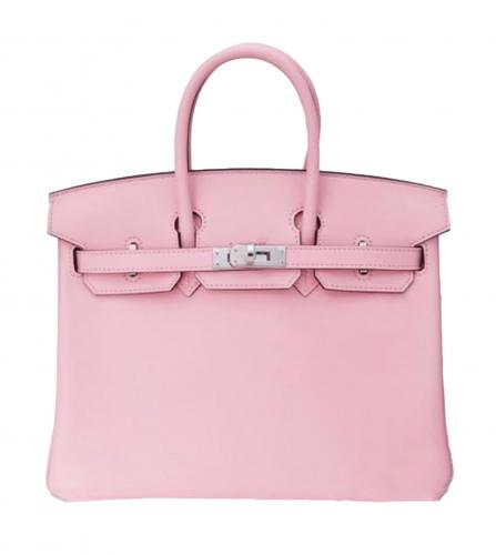 HERMES BIRKIN 25 SWIFT SKURA PINK