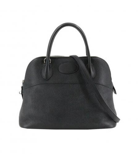 HERMES BOLIDE 31 BLACK BAG