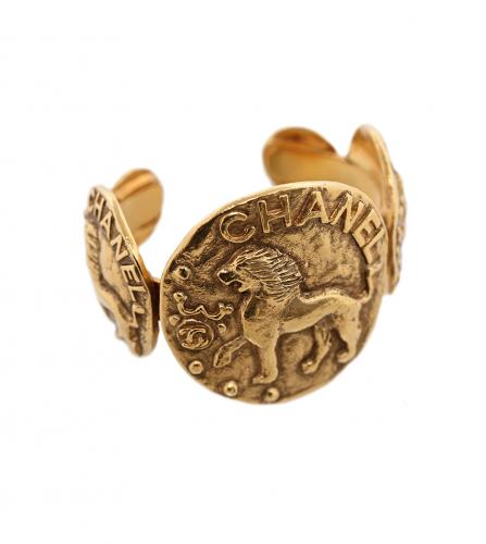 CHANEL LION CUFF