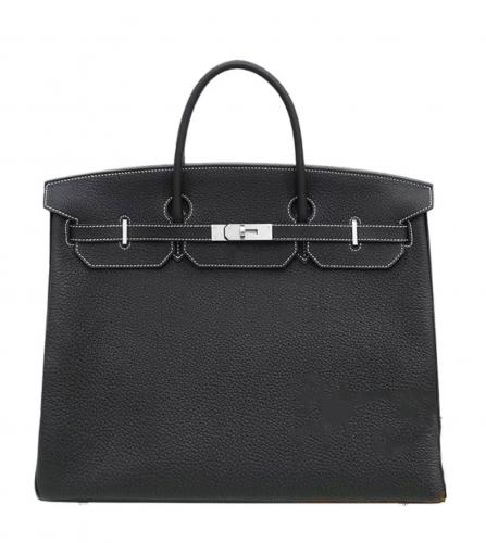 HERMES Birkin 40 NOIR GOLD BLANC Togo