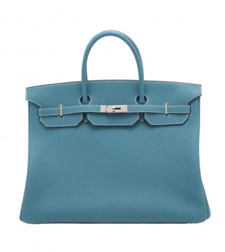 Hermes Birkin 40 Togo Blue