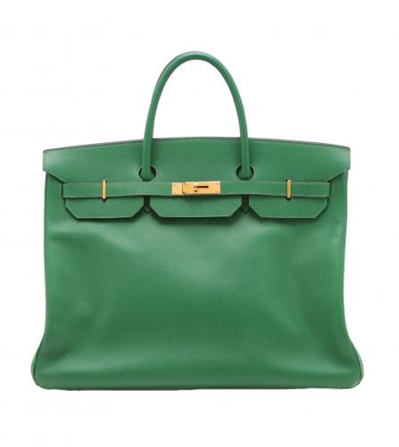 Hermes Birkin 40 Courchevel Bamboo