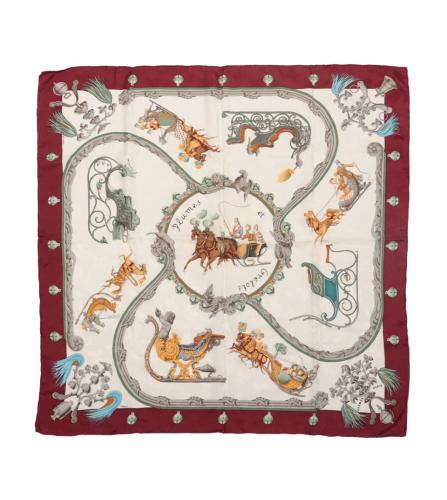 Hermes Carre Plumes et Grelots