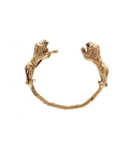 CHANEL LION BANGLE 70's