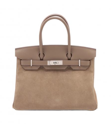 Hermes Birkin 30 Swift Etoupe