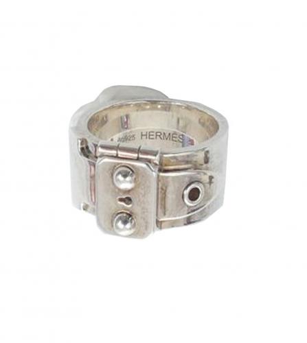 HERMES SILVER RING