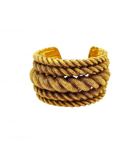 CHANEL 5 CHAIN RANGS CUFF