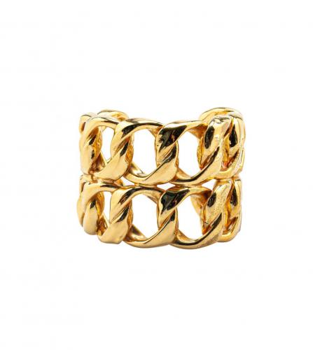 CHANEL BIG 2 RANGES CHAIN CUFF