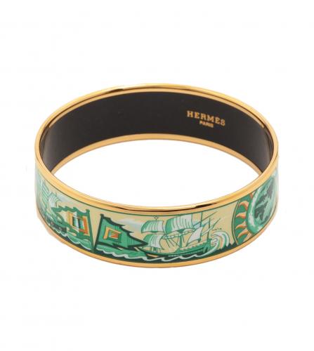 Hermes Enamel Bangle