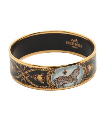 Hermes Enamel Bangle