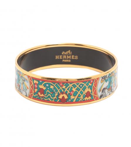 Hermes Enamel Bangle
