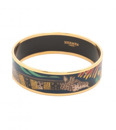 Hermes Enamel Bangle