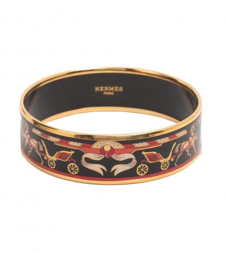 Hermes Enamel Bangle