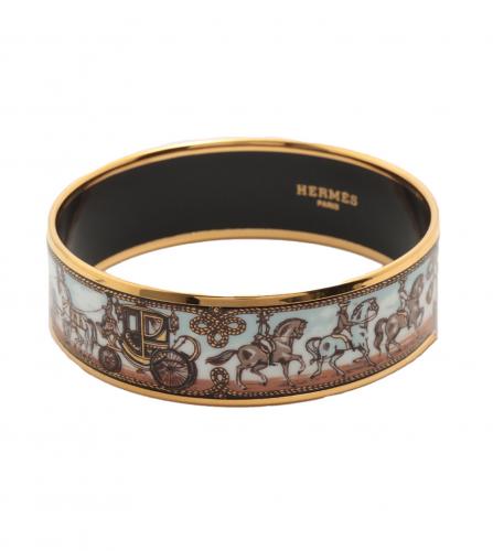 Hermes Enamel Bangle
