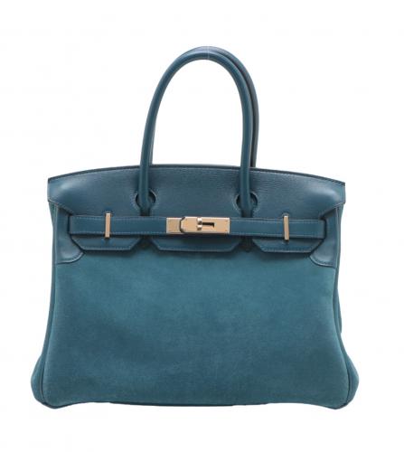 Hermes Birkin 30 Swift Blue