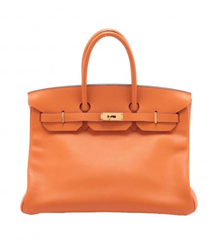 Hermes Birkin 35 Epsom Orange