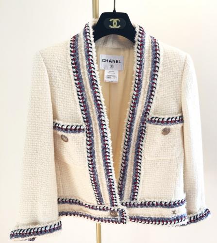 chanel vintage tweed jacket