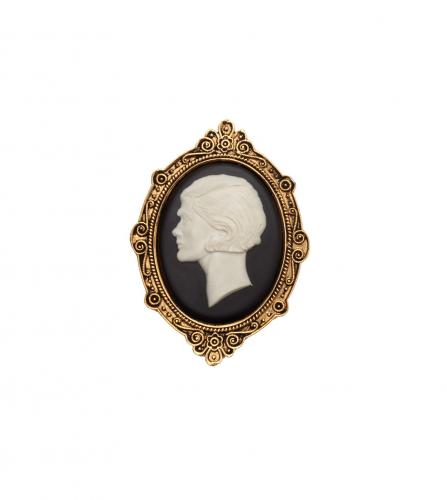 CHANEL COCO CAMEO BROOCH