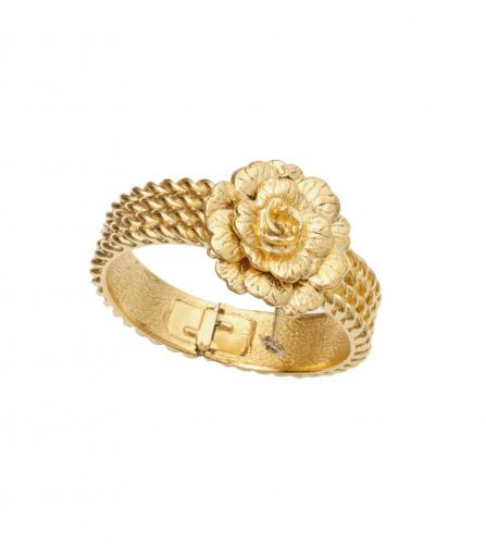 CHANEL CAMELIA BANGLE