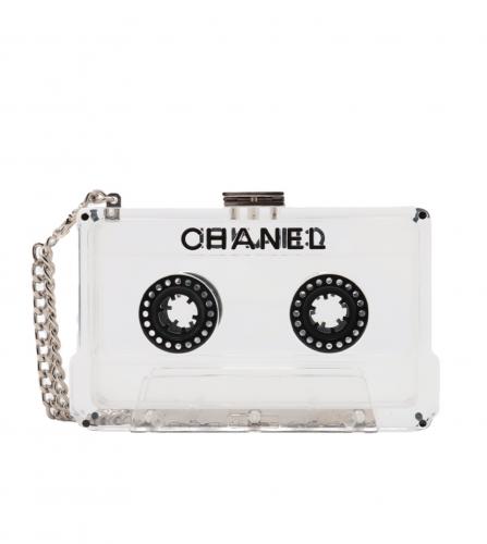 CHANEL CLEAR CHAIN CASE