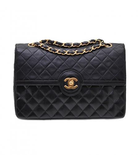 CHANEL BLACK FLAP BAG