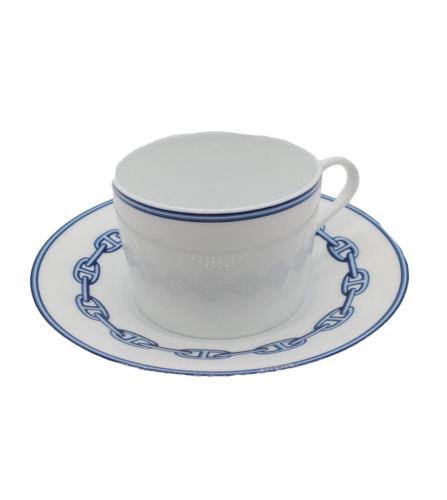 HERMES CHAINE D'ANCRE CUP AND SAUCER