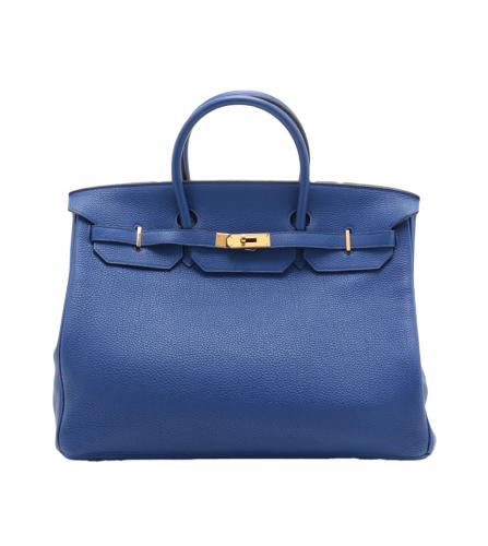 Hermes Birkin 40 Togo Blue