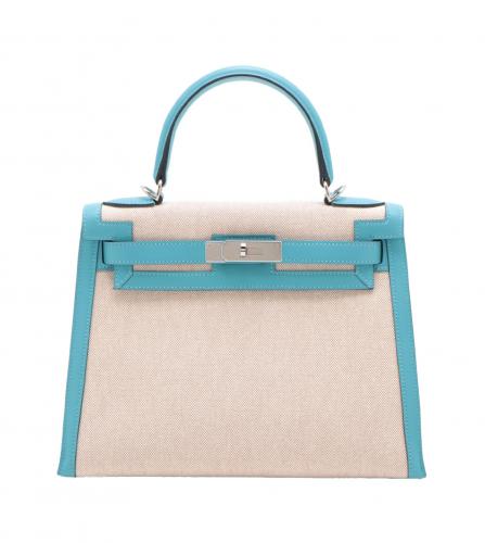 Hermes Kelly 28 Swift Blue