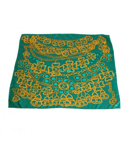 CHANEL SILK SCARF