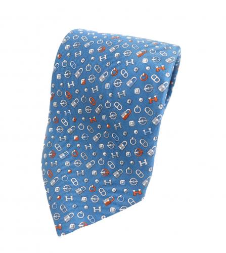 HERMES SILK TIE