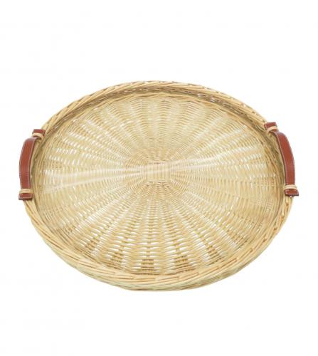 HERMES PICNIC OGEE ROUND TRAY