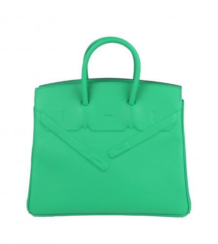 HERMES SHADOW BIRKIN 25 SWIFT MINT