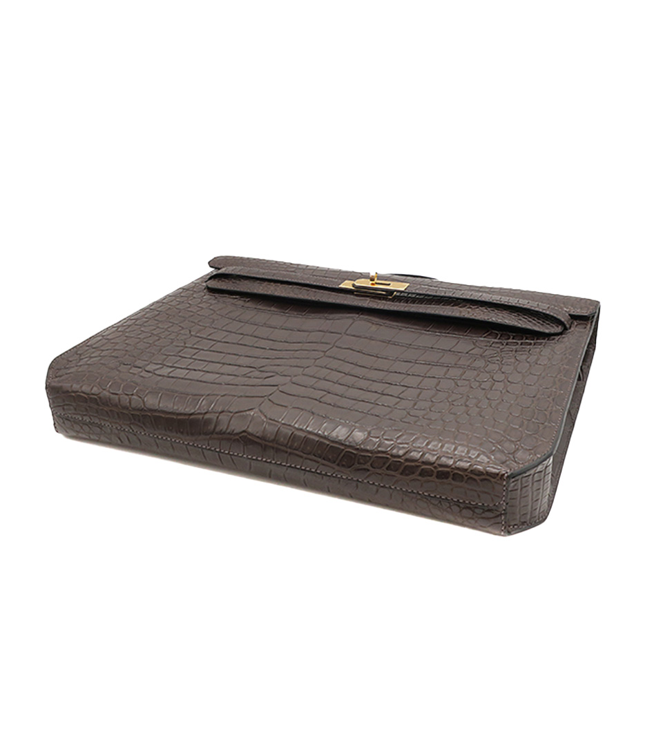 HERMES Epsom Kelly Depeches 36 Etoupe 788688