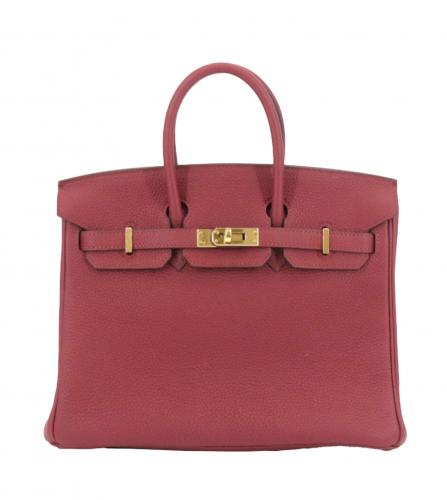 HERMES BIRKIN 25 TOGO RUGE