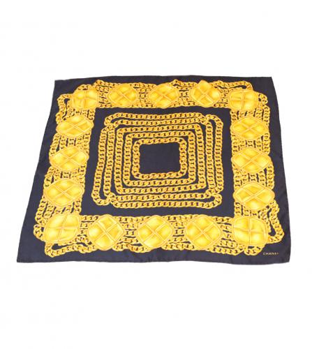 CHANEL SILK SCARF