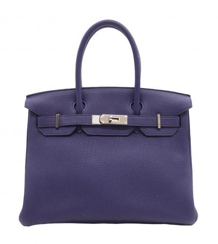 HERMES BIRKIN 30 TOGO BLUE ENCRE