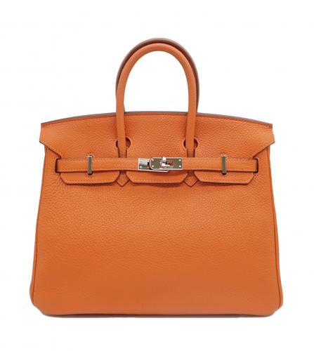 HERMES BIRKIN 25 TOGO ORANGE