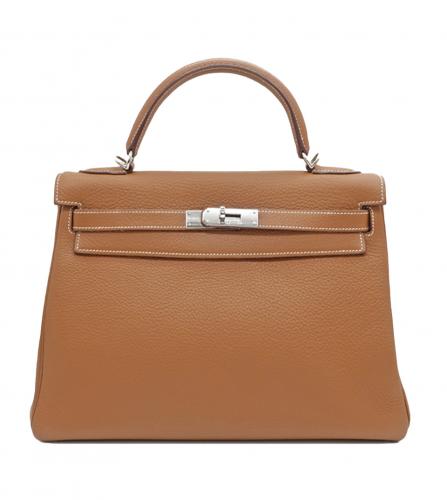 HERMES KELLY 32 TAURILLON CLEMENCE GOLD