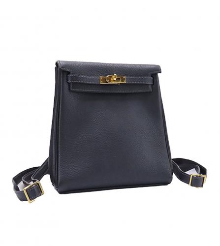 HERMES KELLY AD PM TOGO BLUE INDIGO